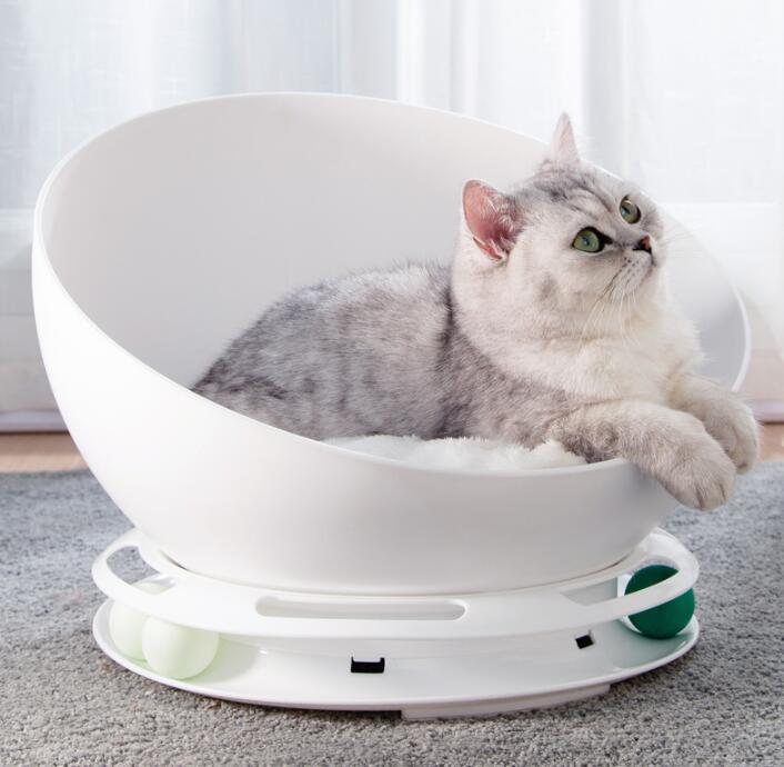  half round shape pet accessories cat for toy 7.5KG within combined use bed ... independent type pet bed **