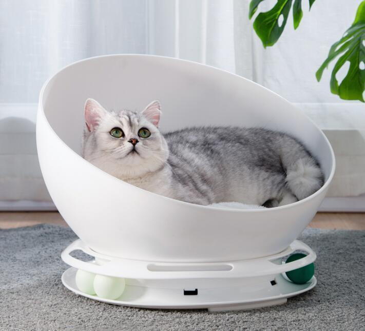  половина круглый товары для домашних животных кошка для игрушка 7.5KG в пределах двоякое применение bed ... независимый тип домашнее животное bed **