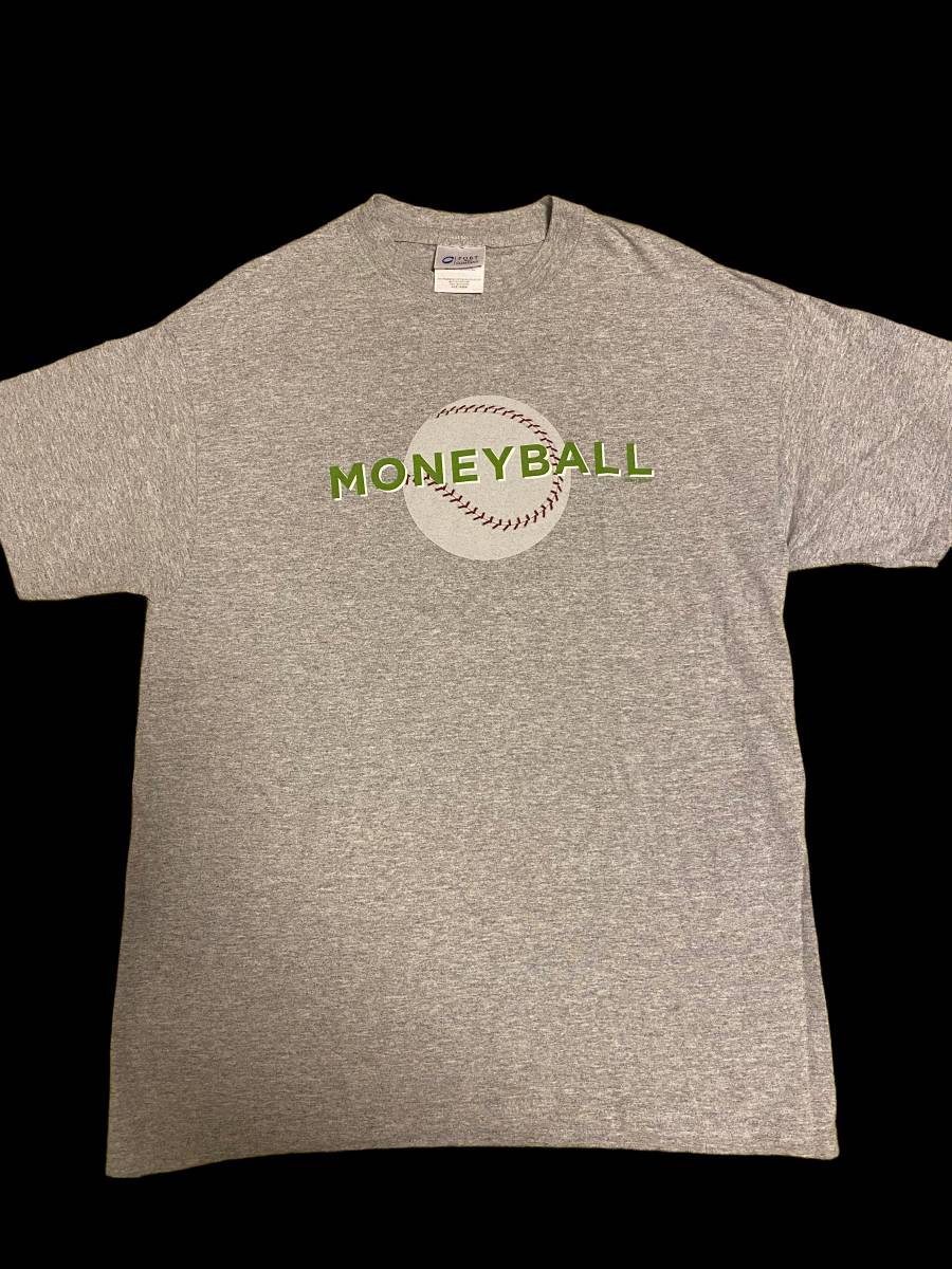 マネーボール ブラッドピット ムービーＴシャツ アスレチックス MLB メジャーリーグ 映画 ブラピ Money Ball