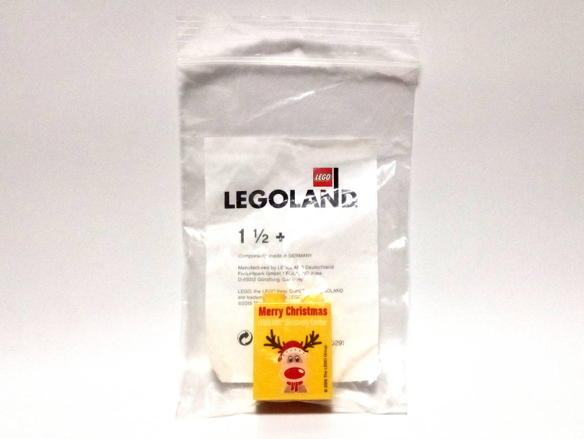 LEGO レゴランド メリークリスマス トナカイ ブロック 限定 LEGOLAND DISCOVERY CENTER_画像1