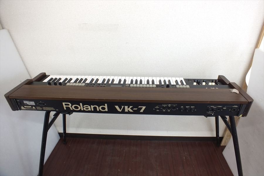 ■ Roland ローランド VK-7 電子オルガン 取扱説明書有り 中古 221102M4394の画像8