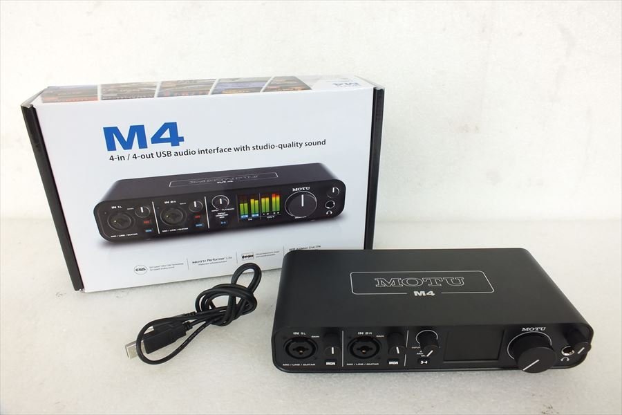 Yahoo!オークション - MOTU M4 オーディオインターフェース 取扱 Yahoo!オークション - MOTU M4 オーディオインターフェース 取扱