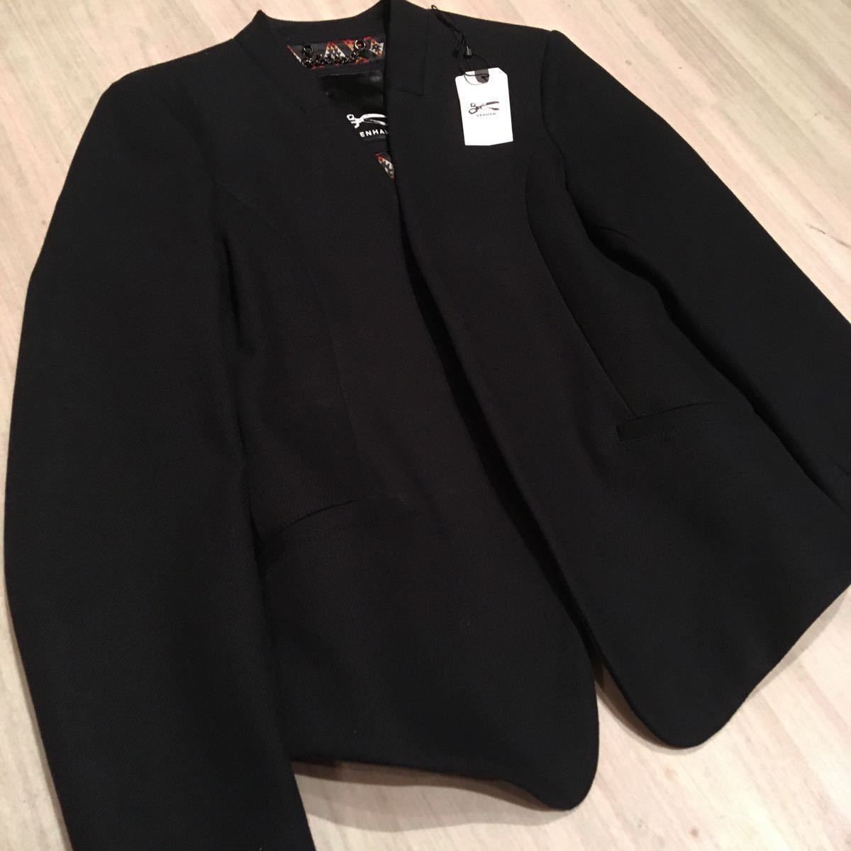 DENHAM women'sノーカラージャケット デンハム レディース SIZE S_画像2