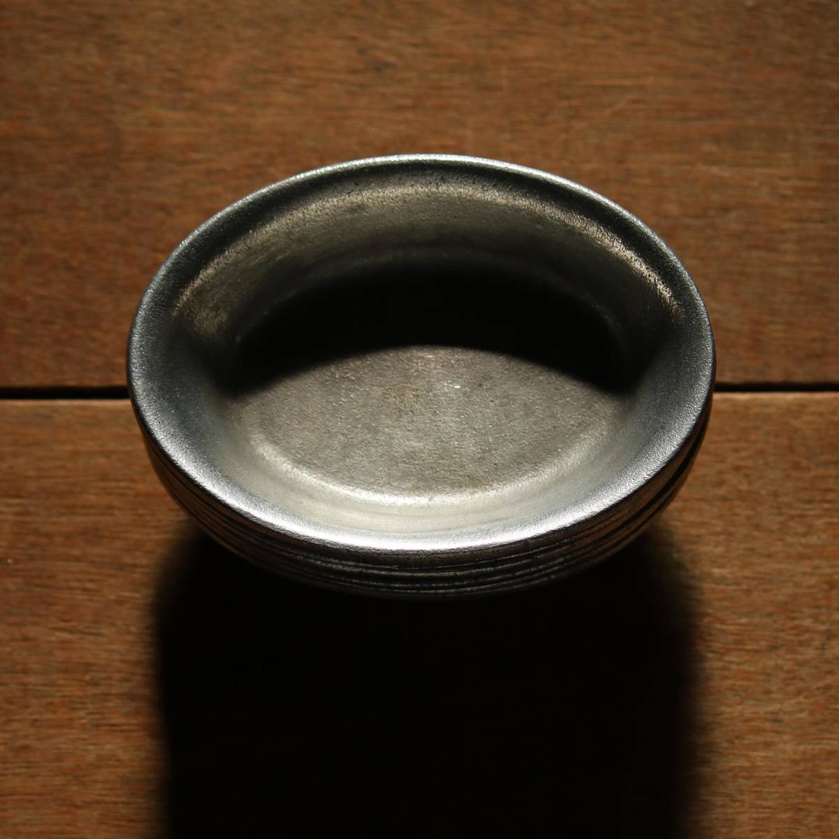 ヴィンテージ 厚手のアルミオーバル皿 6枚 / 容器 楕円皿 食器 鋳物 古道具 カフェ の画像2