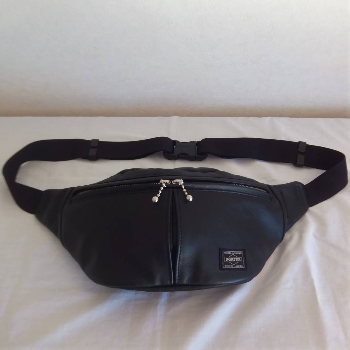 美品! Lewis Leathers ルイスレザー × PORTER ポーター WAIST BAG