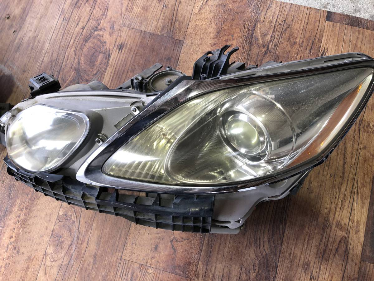 レクサス GS 19系 ヘッドライト HID 純正 左右セット ライト