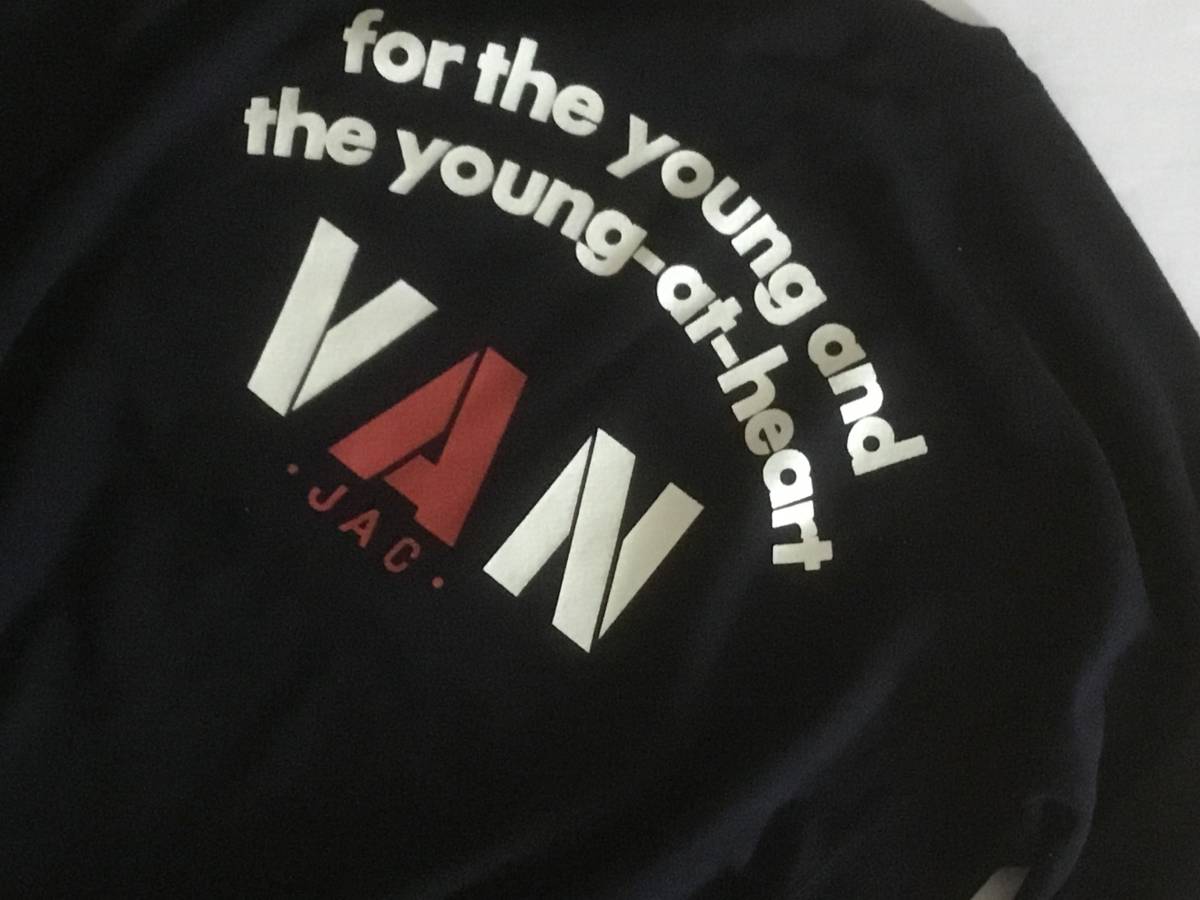 有名なブランド INC. JACKET VAN 希少なLLサイズ バックアーチロゴ