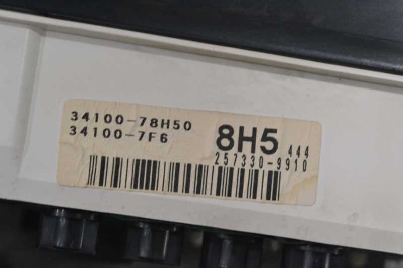 AZワゴン FM-G 後期(MD22S) 純正 破損無 取付OK 動作保証 スピードメーター タコメーター 125590km 34100-78H50 K066469_画像7