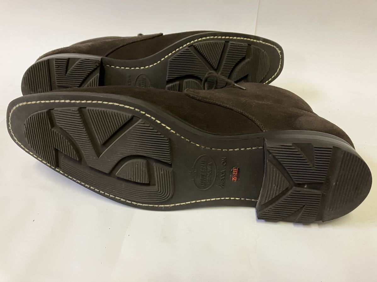 スコッチグレインHIROKAWA 黒スウェードチャッカブーツ美品❗️ ブーツ