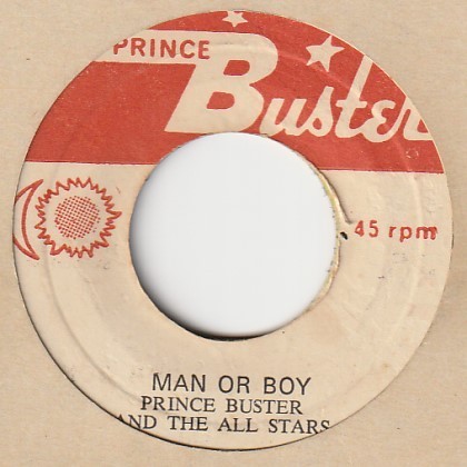 【REGGAE】Big Five / Prince Buster - Man Or Boy / Prince Buster [ Prince Buster (JA) ] ya23_画像2