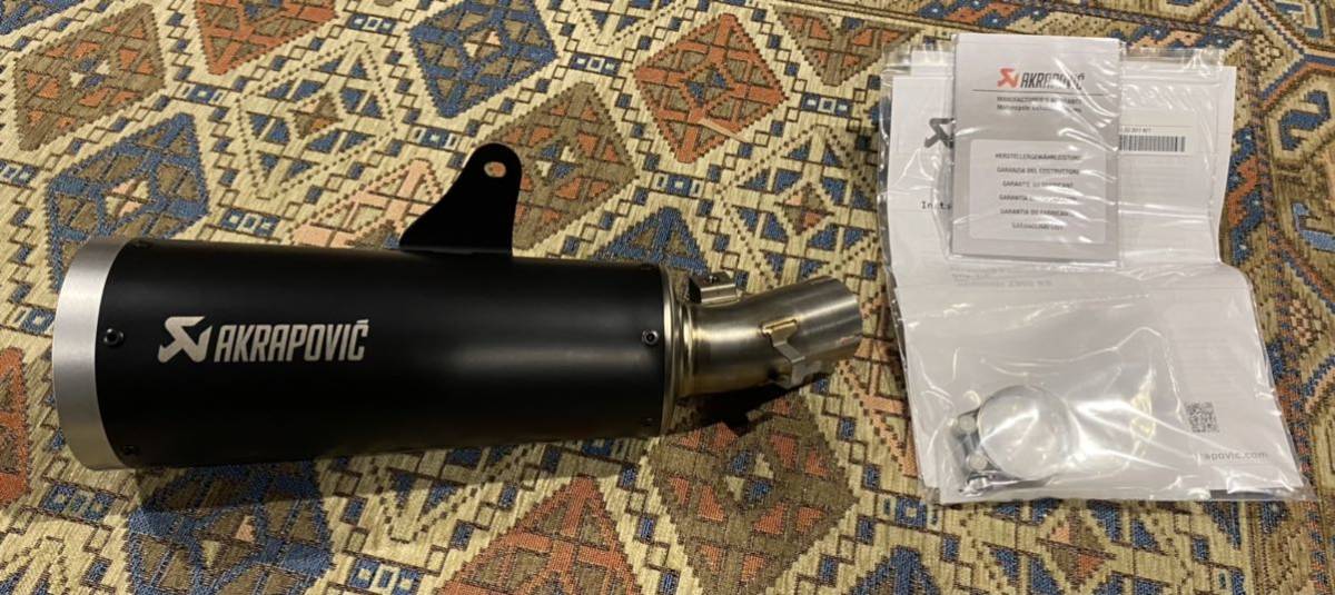 SALE/77%OFF】 AKRAPOVIC アクラポヴィッチ アクティブ マフラー e4