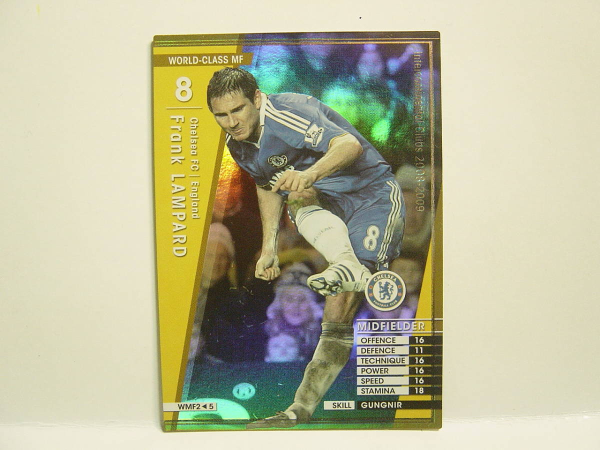 ■ WCCF 2008-2009 WMF フランク・ランパード　Frank Lampard 1978 England　Chelsea FC 08-09_画像1