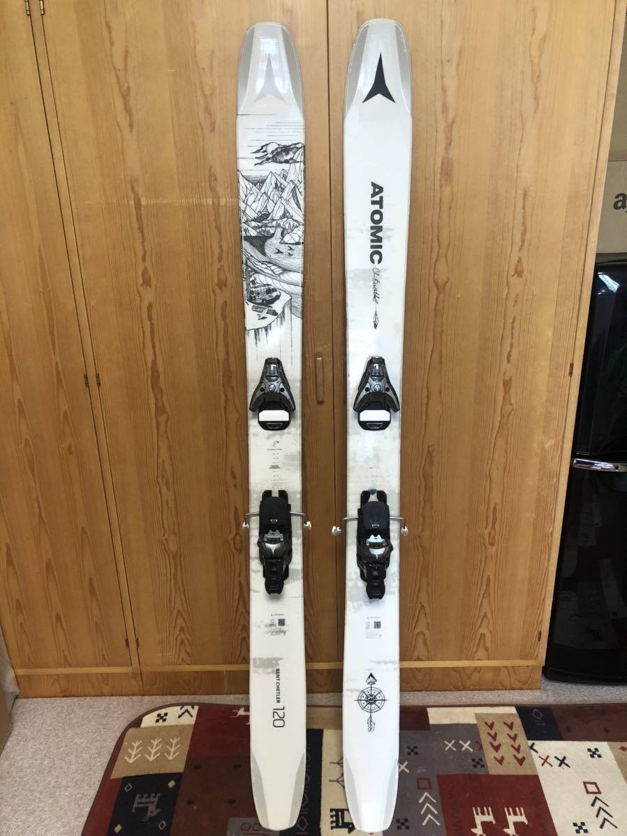 新品本物 スキー板 アトミック BENT 176cm CHETLER120 フリーライド