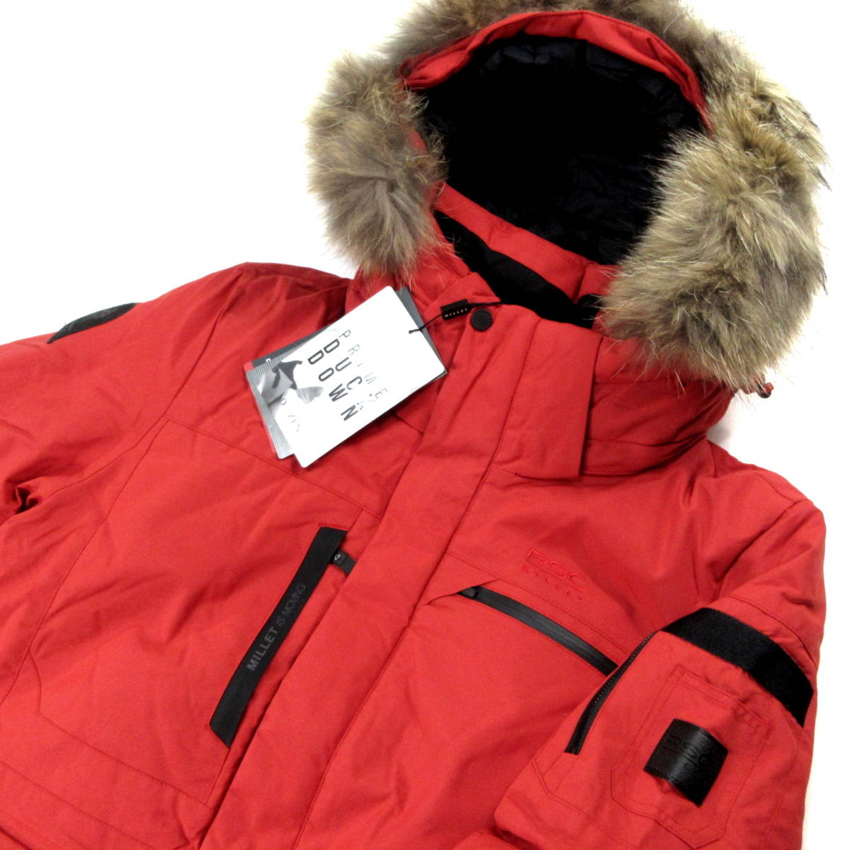 品質は非常に良い 防風 防水 RSC◆高保温 新品◆MILLET 定4.4万 PRIME EDGE◆J799 WIND レッド◆ミレー L ダウンジャケット ファーフード付き DOWN DUCK 男性用 品質は非常に良い 防風 防水 RSC◆高保温 新品◆MILLET 定4.4万 PRIME EDGE◆J799 WIND レッド◆ミレー L ダウンジャケット ファーフード付き DOWN DUCK 男性用