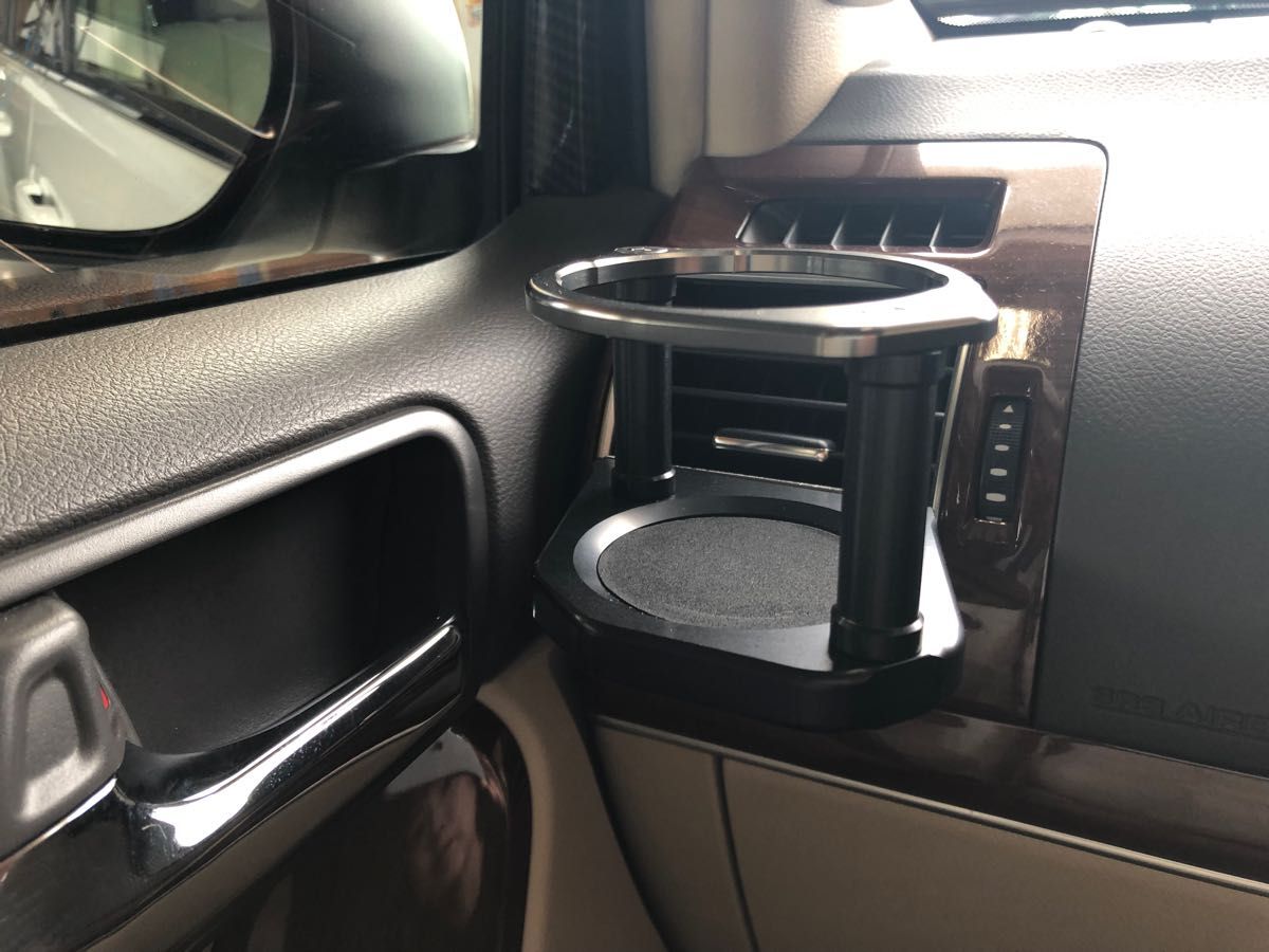 150プラド専用ドリンクホルダーセット LANDLIC JAPAN 運転席&助手席