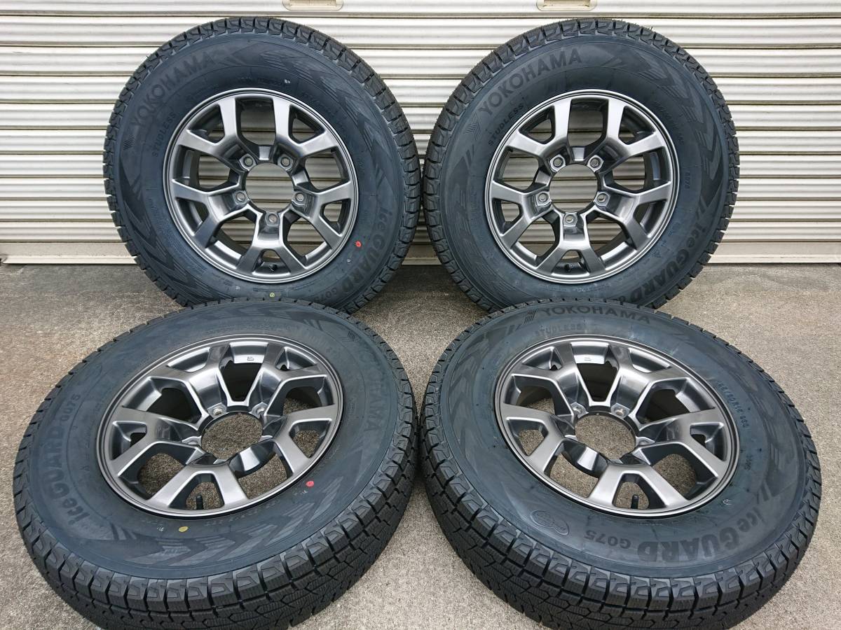 色移り有り ジムニーシエラ用スタッドレスタイヤ 195/80R15 2021年製