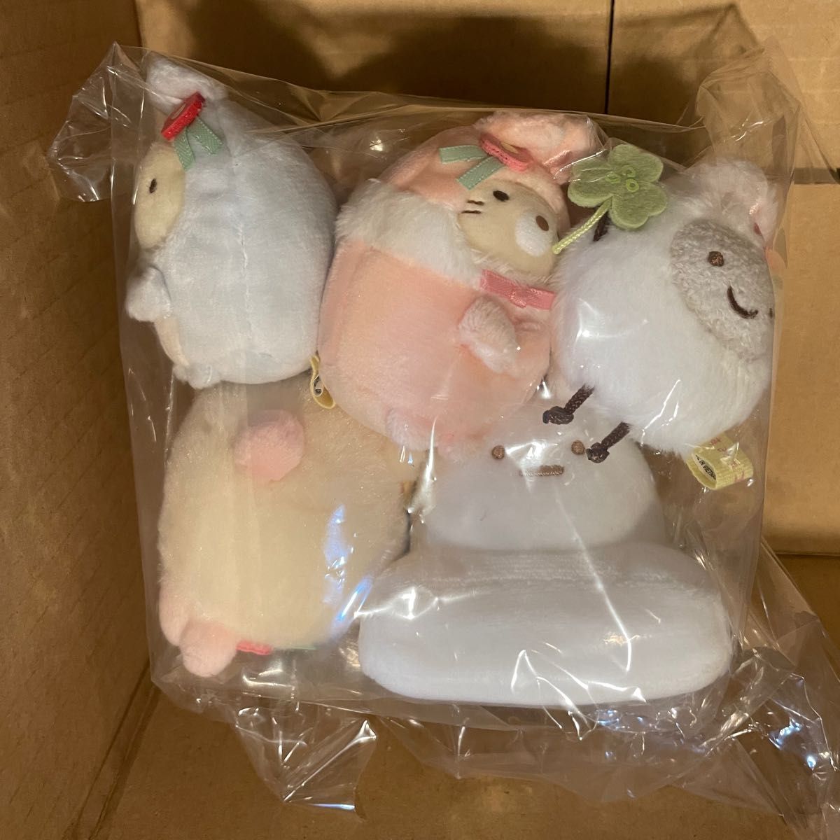 すみっコぐらし お正月ぬいぐるみセット てのりぬいぐるみ 受注