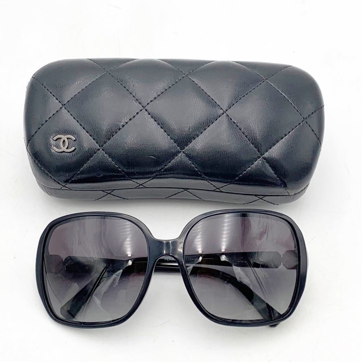 ヤフオク! - シャネル サングラス 5284-A ブラック CHANEL...