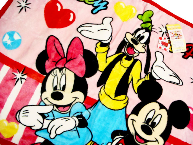  free shipping [ new goods ] quarter Kett lap blanket blanket [ Disney Mickey ]