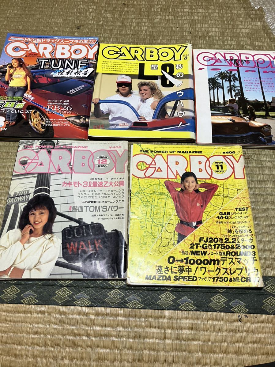 Yahoo!オークション - 当時物 CARBOY カーボーイ 本 雑誌 5冊 Yahoo!オークション - 当時物 CARBOY カーボーイ 本 雑誌 5冊