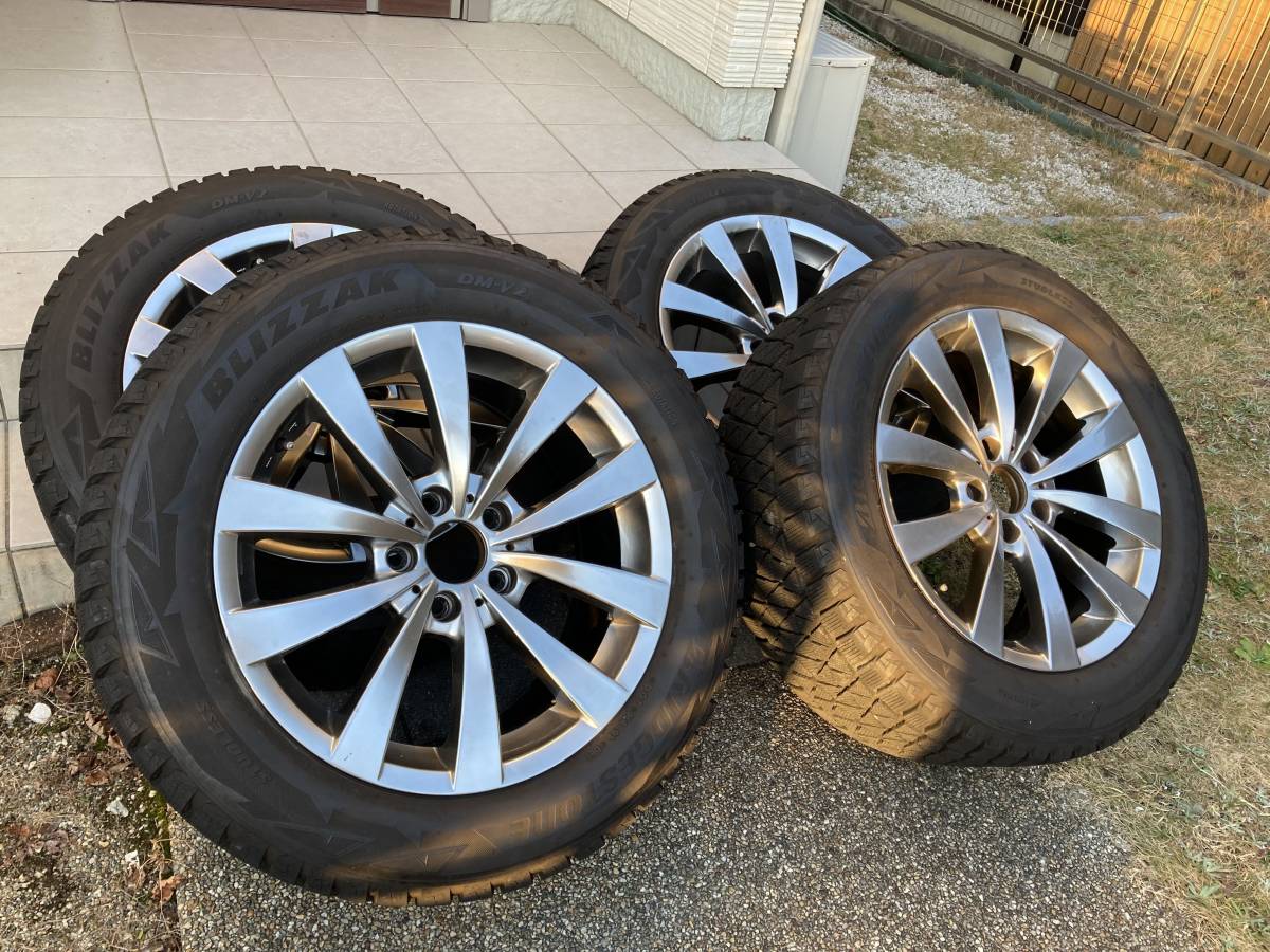 BMW X5 F15 255 55R18 スタッドレスタイヤ 自動車・オートバイ