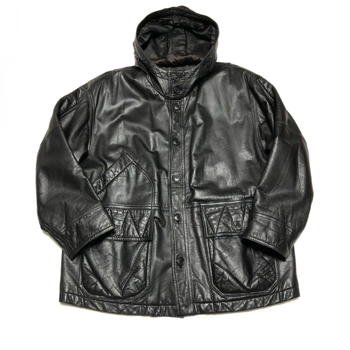 HAI SPORTING GEAR Leather Jacket ISSEY MIYAKE ハイ スポーティング