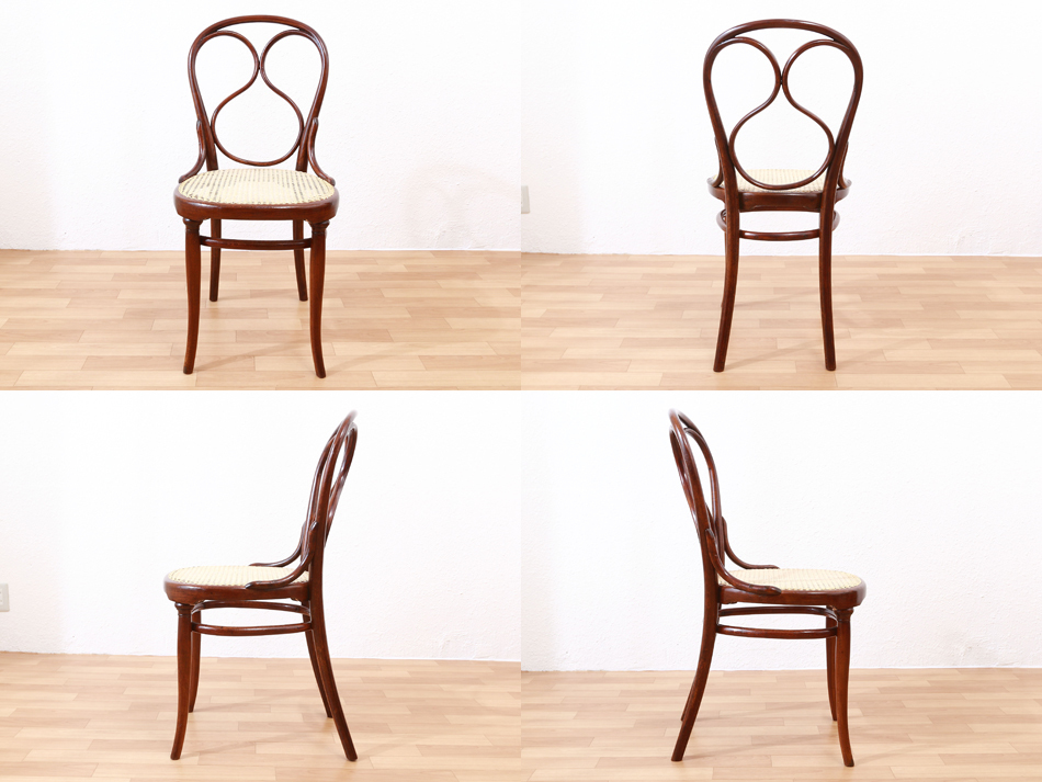 【メンテ済み】オーストリア製 1870年代 OriginalトーネットTHONET ベントウッドチェア No.1 Palais Schwarzenberg