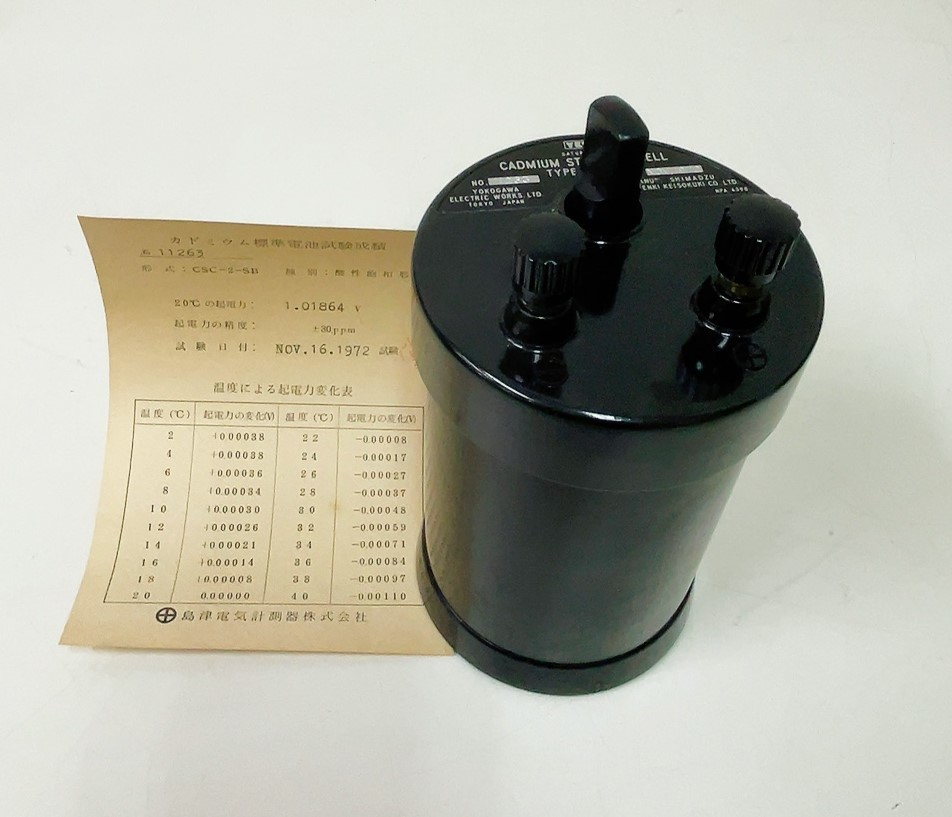Yahoo!オークション - 【横河電機/島津製作所・標準電池 Yahoo!オークション - 【横河電機/島津製作所・標準電池