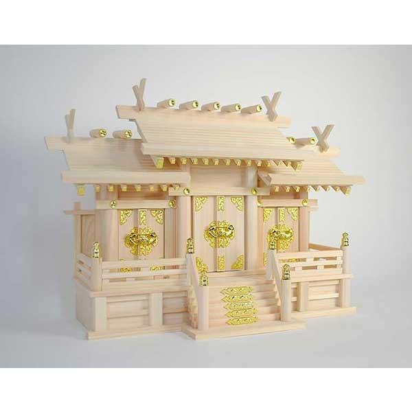  household Shinto shrine domestic production high class roof different three company .* high class .(. bird ) size middle B free shipping 