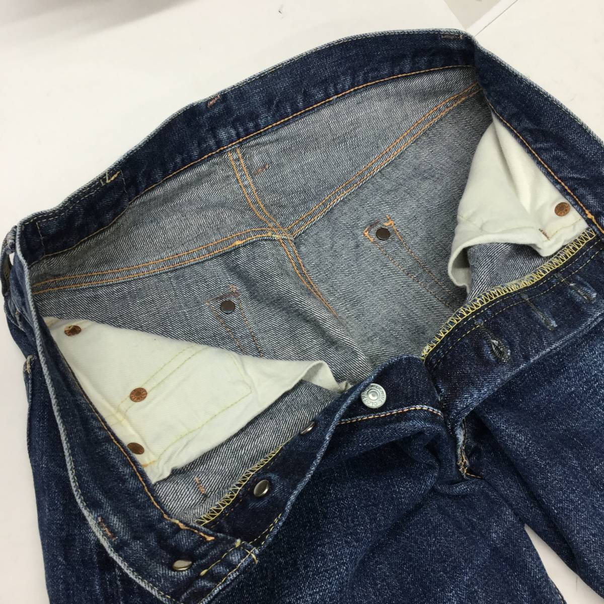 DENIME ドゥニーム セルビッチデニムパンツ XXモデル W30 レザーパッチ LOT552 日本製 オリゾンティ期