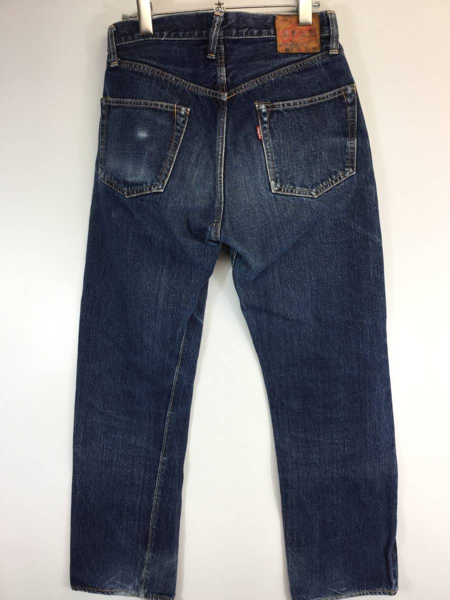 DENIME ドゥニーム セルビッチデニムパンツ XXモデル W30 レザーパッチ LOT552 日本製 オリゾンティ期