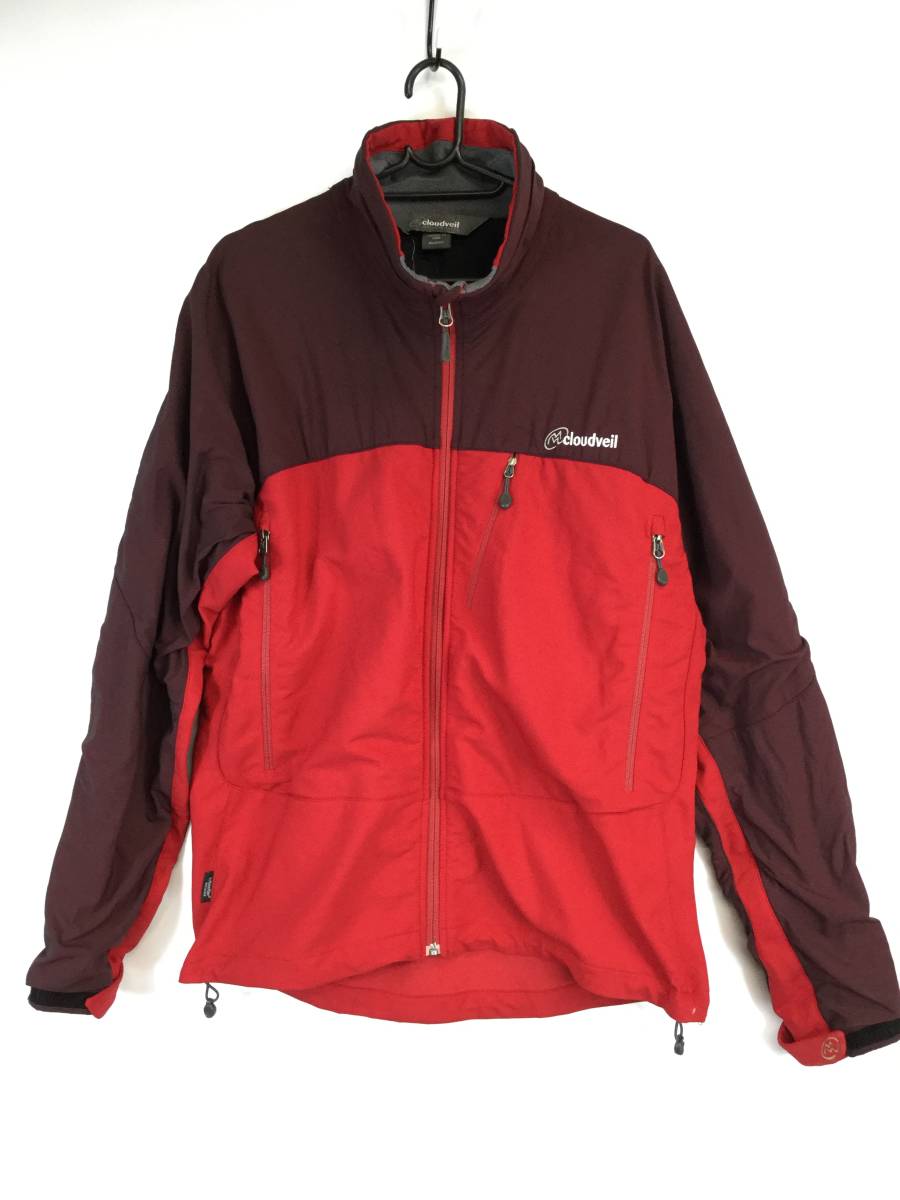  Cloudveil cloudveil reverse side f lease nylon jacket red M size Asics regular import representation shop 