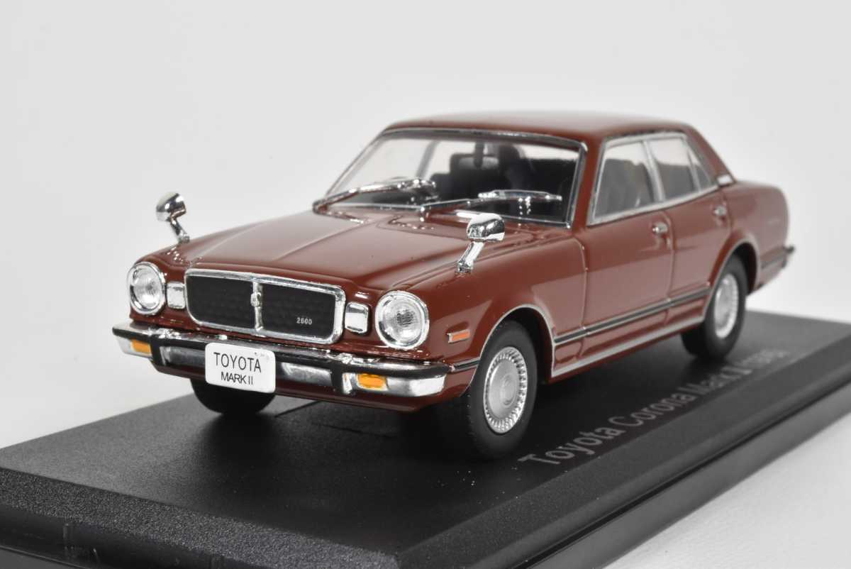 アシェット 1/43 国産名車コレクション トヨタ コロナ MARK II 1976_画像1