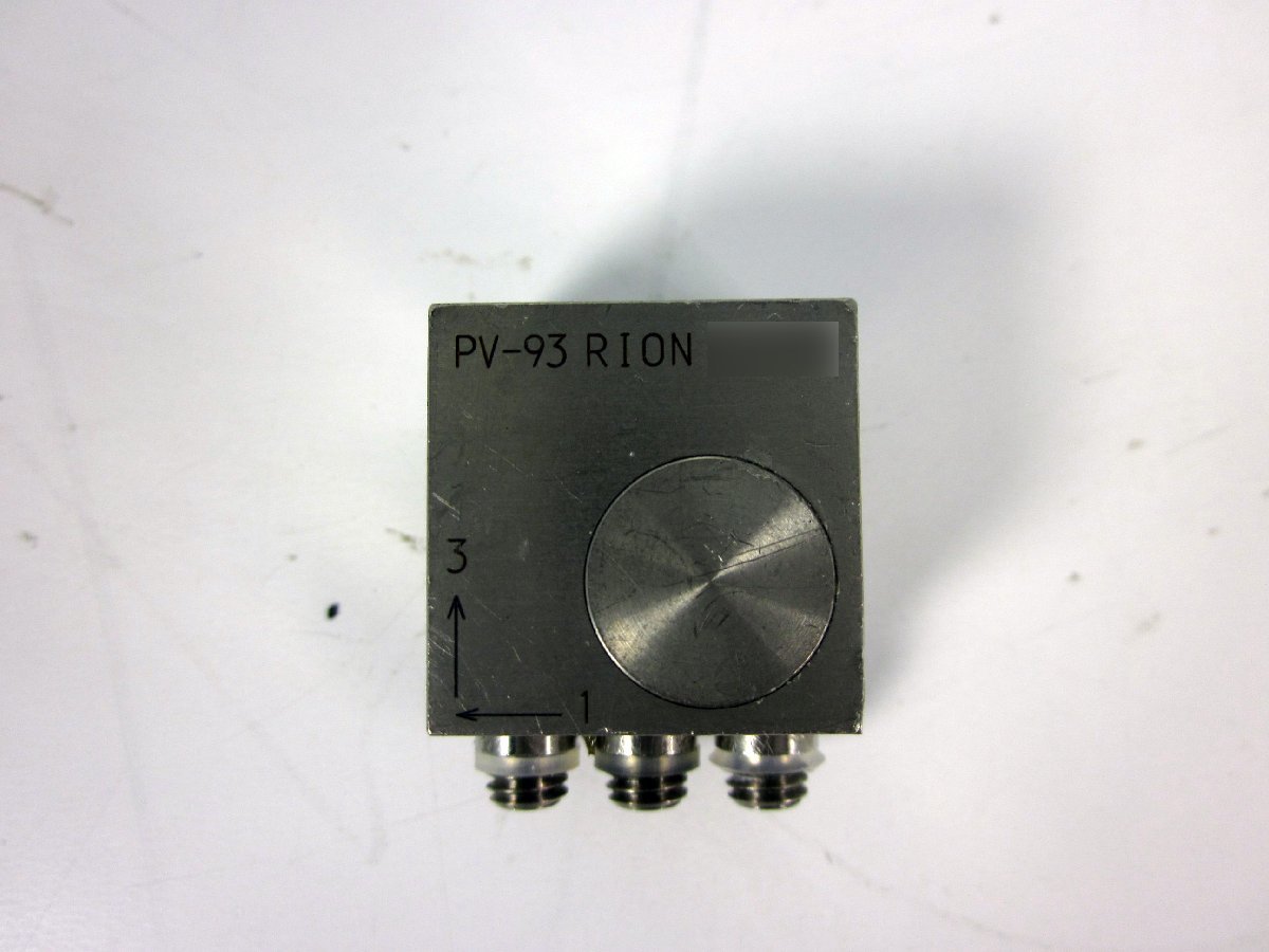 【中古】三方向圧電型加速度ピックアップ PV93 リオン RION x02046 ★送料無料★◇4