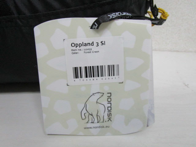 新品】 NORDISK Oppland 3 SI ノルディスク オップランド 3人用 テント