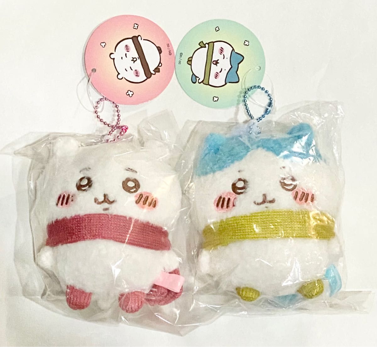 ちいかわ ぬくぬくの装いマスコット ちいかわ+ハチワレ 計2点セット