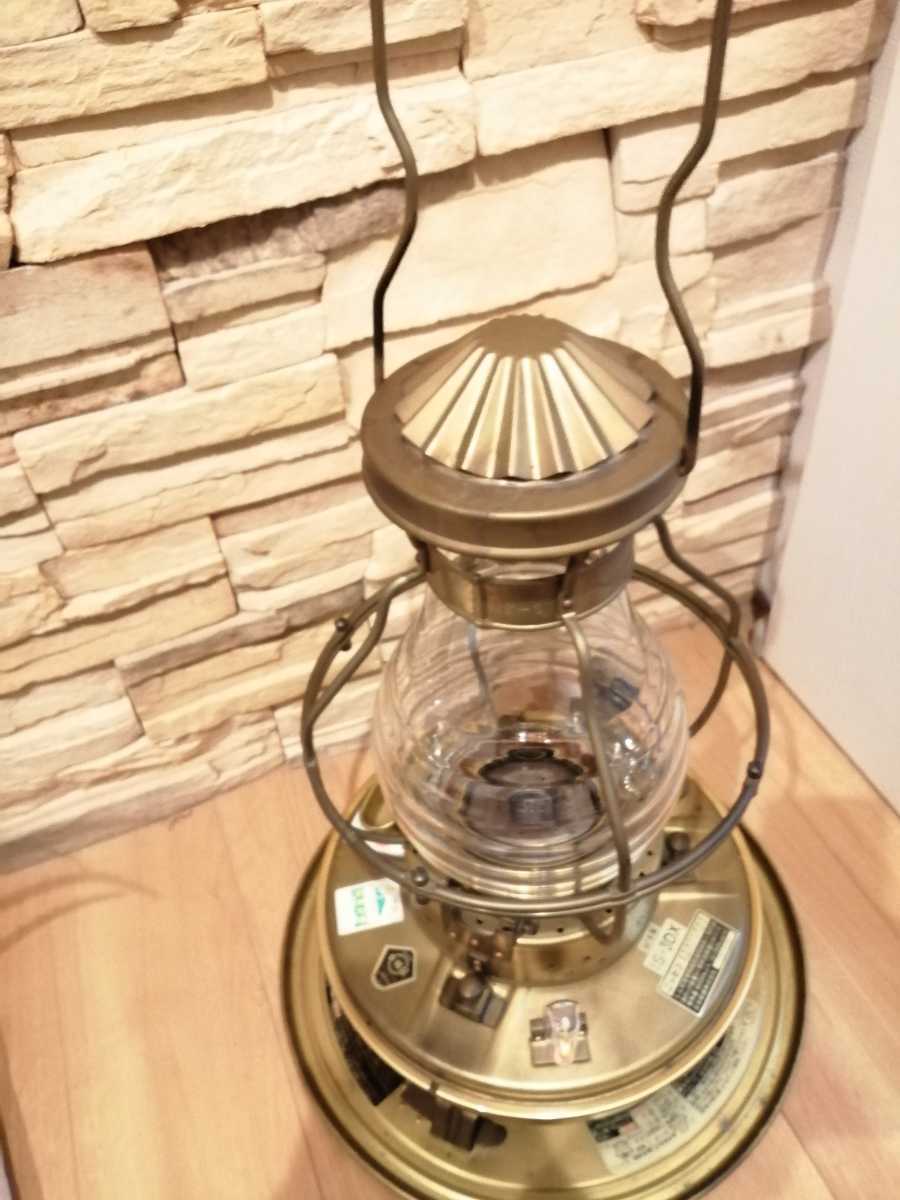綺麗 石油ストーブ ニッセン 日本船燈株式会社 IS-3 真鍮製 ゴールド