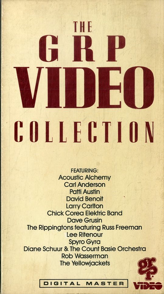 H00014133/VHSビデオ/Acoustic Alchemy/Carl Anderson/Patti Austinほか「The Grp Video Collection」の画像1