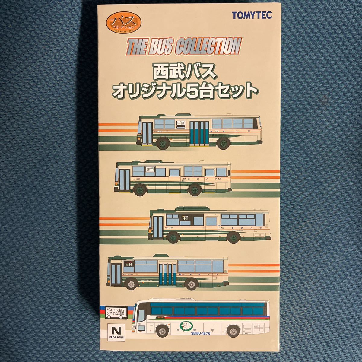 バスコレクション 西武バス オリジナル５台セット THE BUS COLLECTION（新品・未開封）
