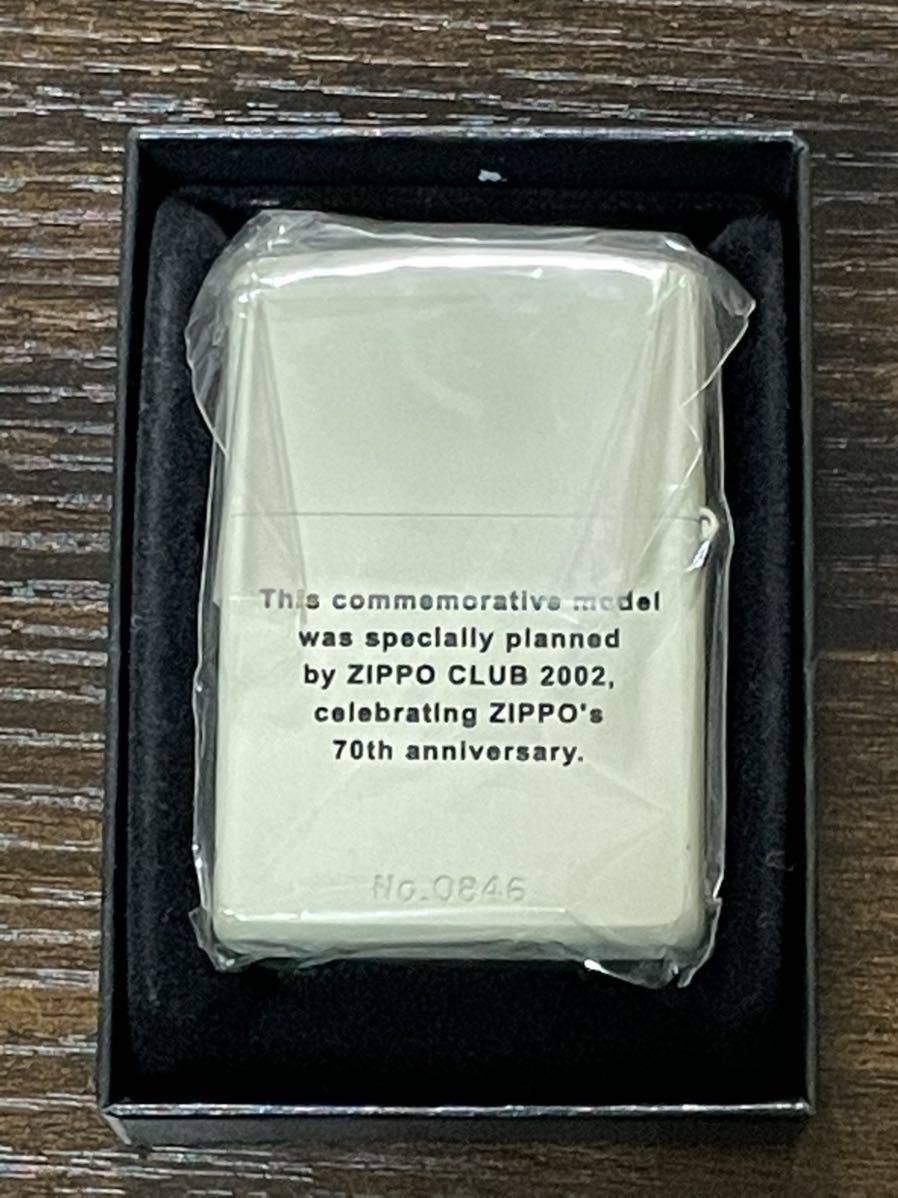 zippo WINDY 70th anniversary ウィンディ 70周年記念 2002年製 commemorateve コメモラティブ　 シリアルナンバー NO.0846_画像3