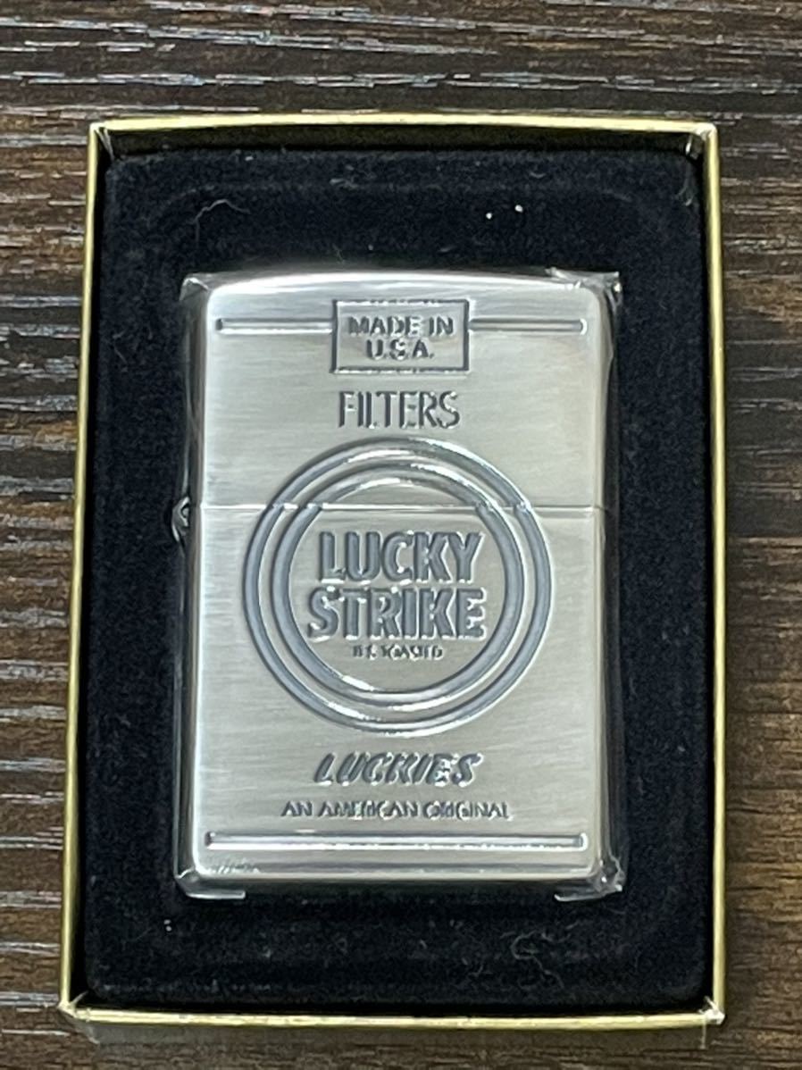 zippo LUCKY STRIKE IT S TOASTED 前面刻印 ラッキーストライク 2005年