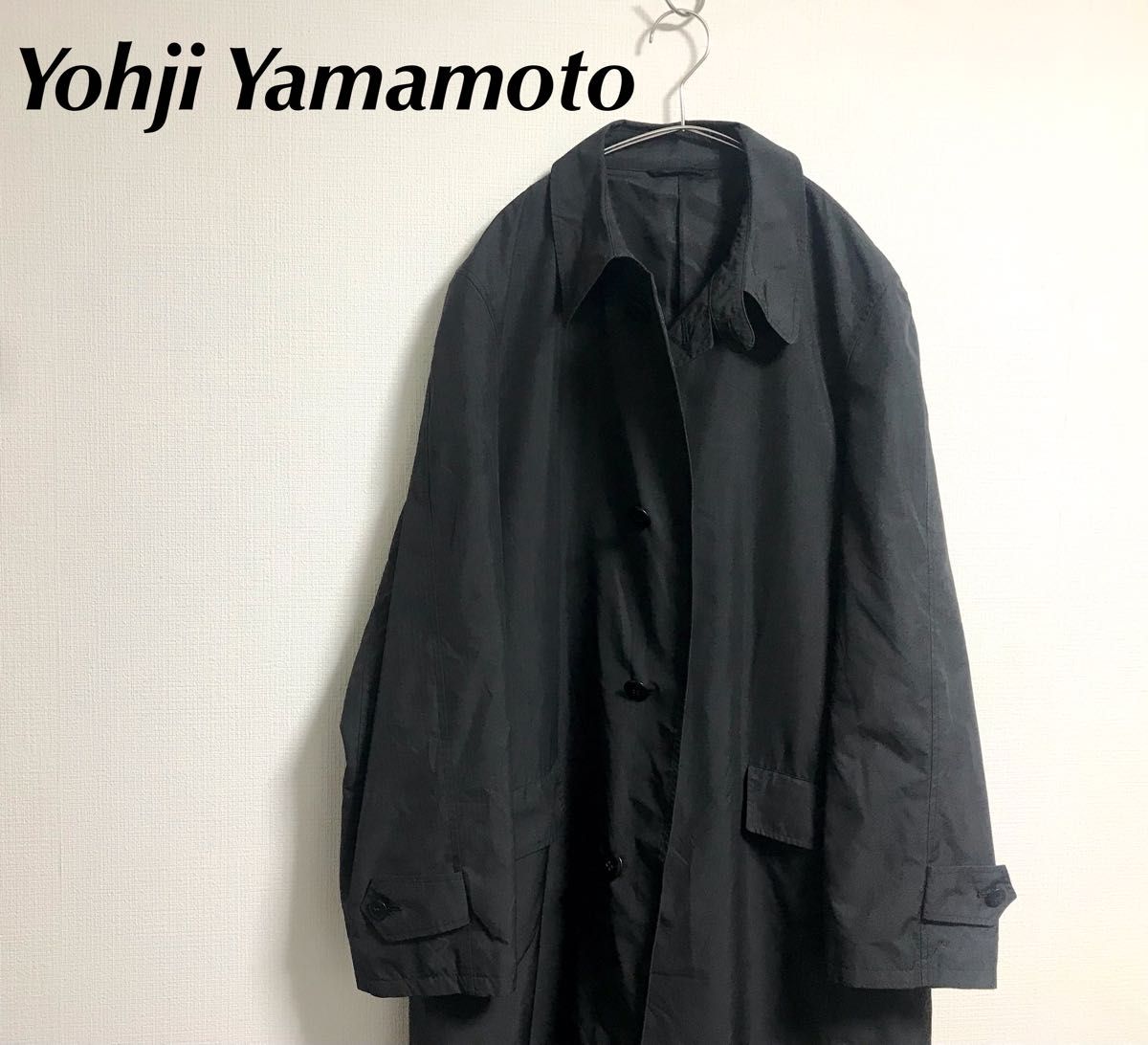 古着 Yohji Yamamoto A.A.R Durban ステンカラーコート ナイロン