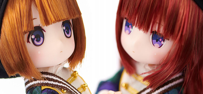 chuchu doll HINAロイヤルチェックボーイYUMEロイヤルチェックガール 2