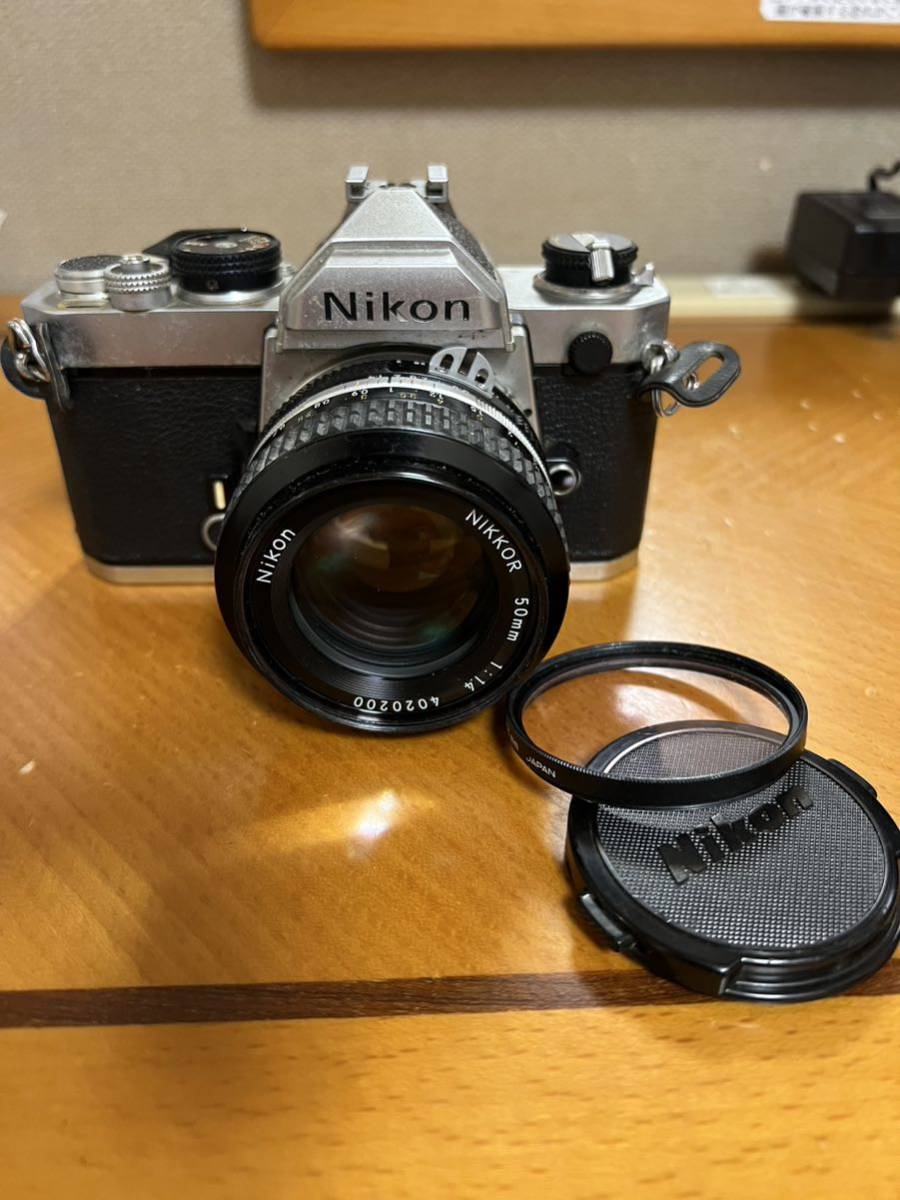 ヤフオク! - ニコン Nikon FM NIKKOR 50mm f1.4...