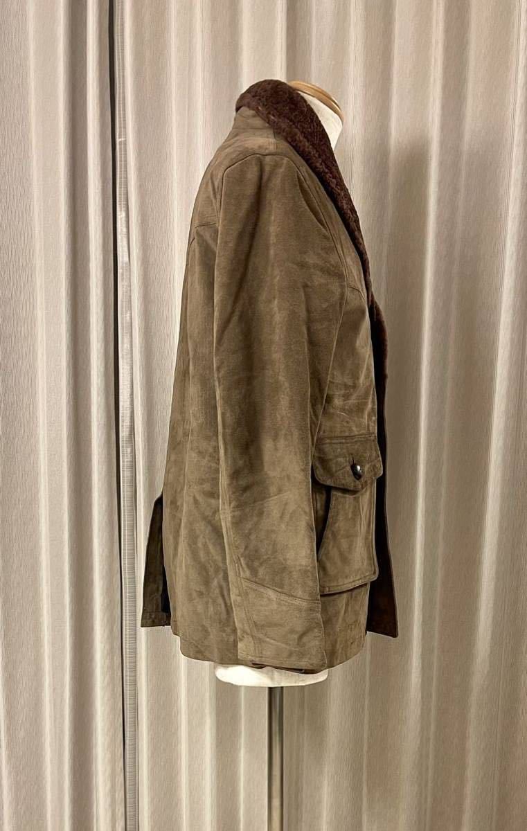 ACANTHUS Suede Ranch Coat L1505 アカンサス　スエード　ランチコート　サイズM【希少美品】_画像2