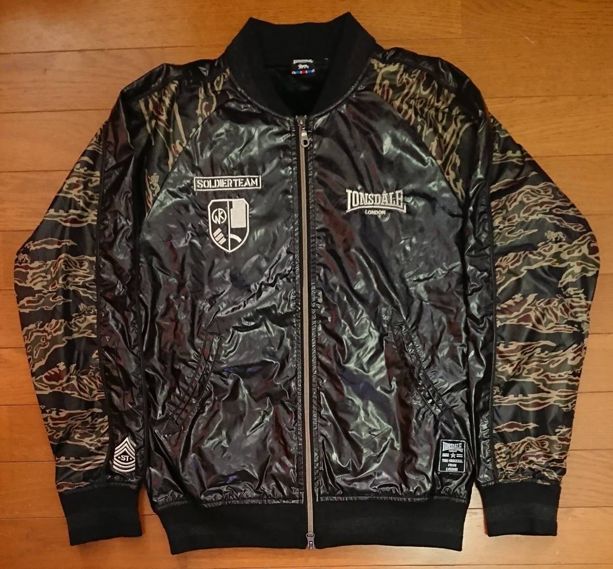 LONSDALE LONDON キン肉マン ソルジャーチーム スカジャケット