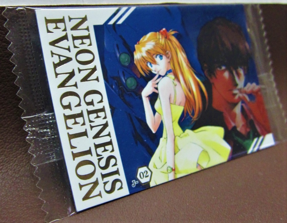 新世紀エヴァンゲリオンウエハースChap.3～貞本義行スペシャル～カード◎J-02.DVD JACKETS 02◎BANDAI2007_画像2