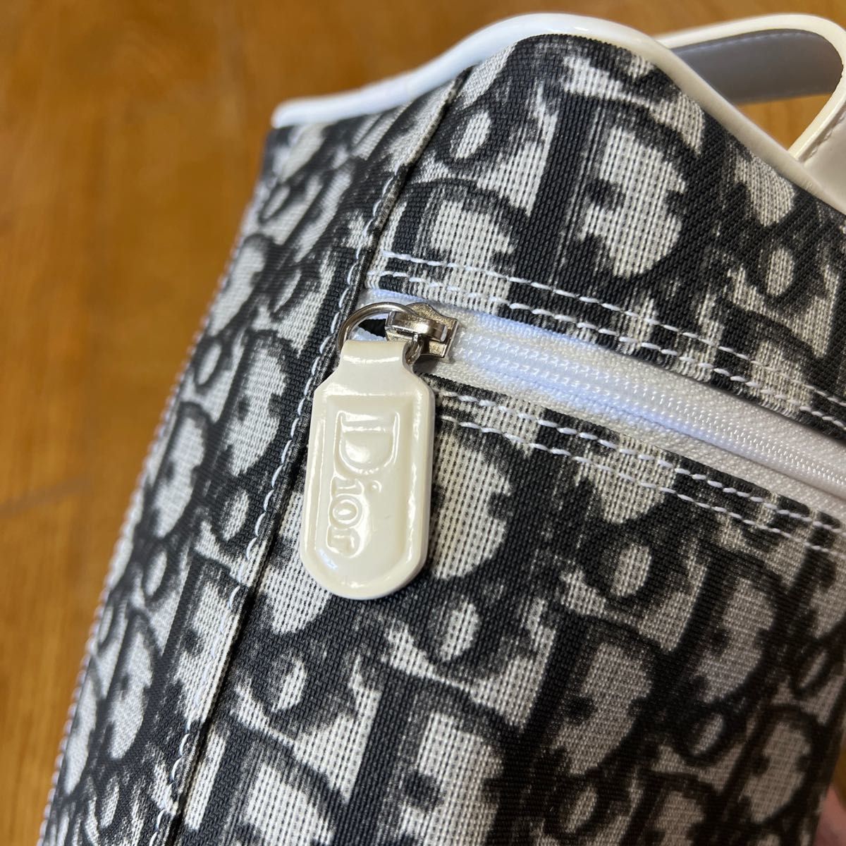Christian Dior トロッター柄 バニティポーチ ポーチ ディオール Christian Dior トロッター柄 バニティポーチ ポーチ ディオール