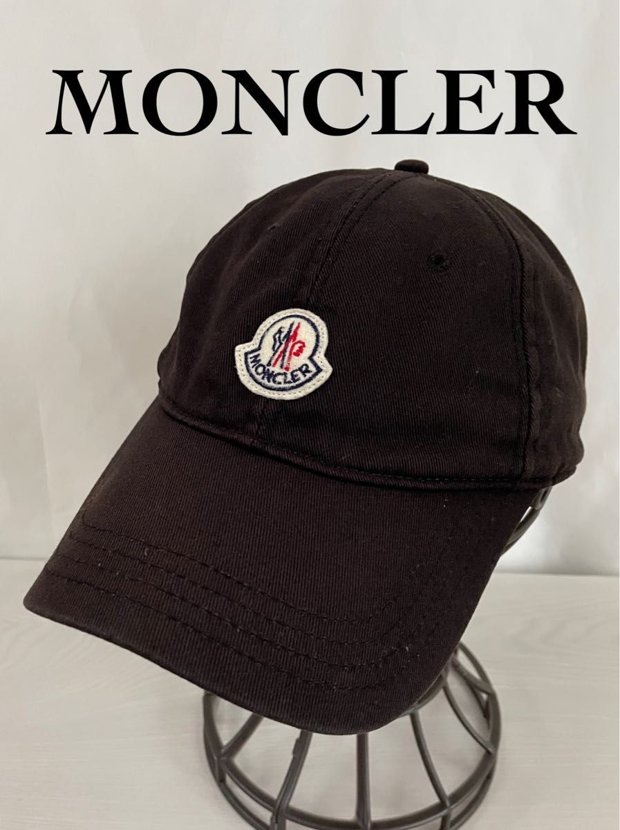 MONCLERモンクレール キャップ ブラック メンズファッション 帽子 www