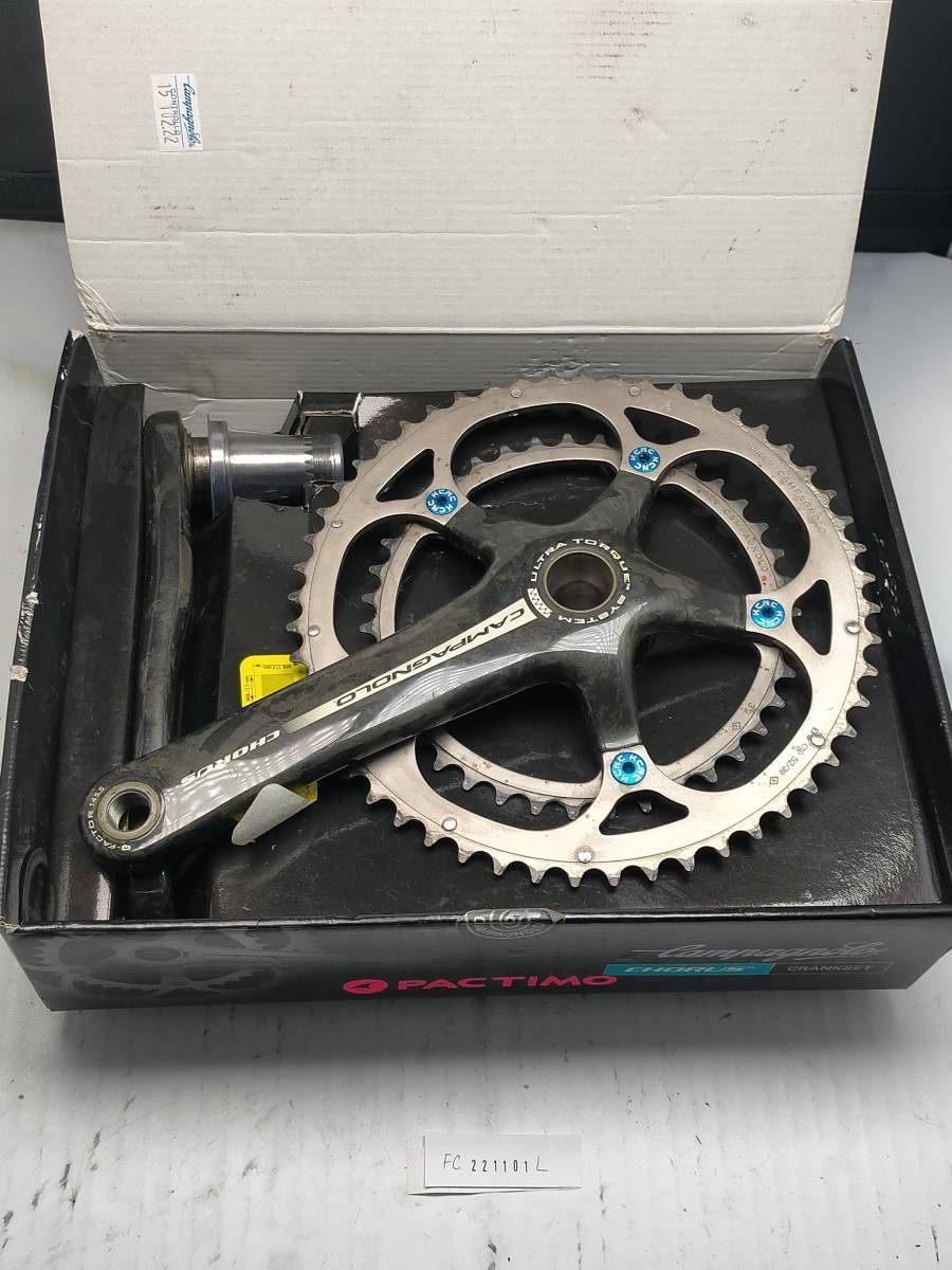 宅送] 39t 52 172.5mm Campagnolo FC221101L ウルトラトルク